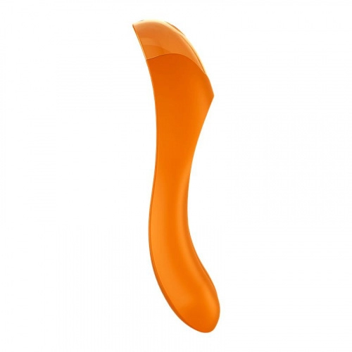 Satisfyer Candy Cane - Универсальный вибратор для пар оранжевый